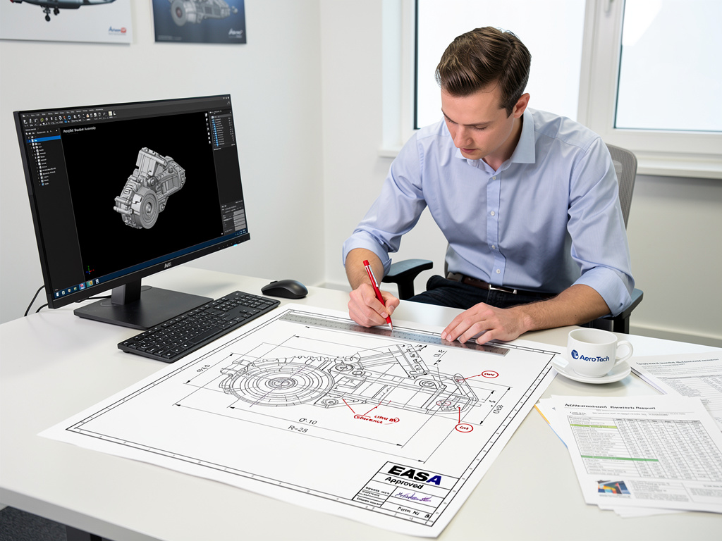 Bureau d'étude conception aéronautique EASA Part 21J